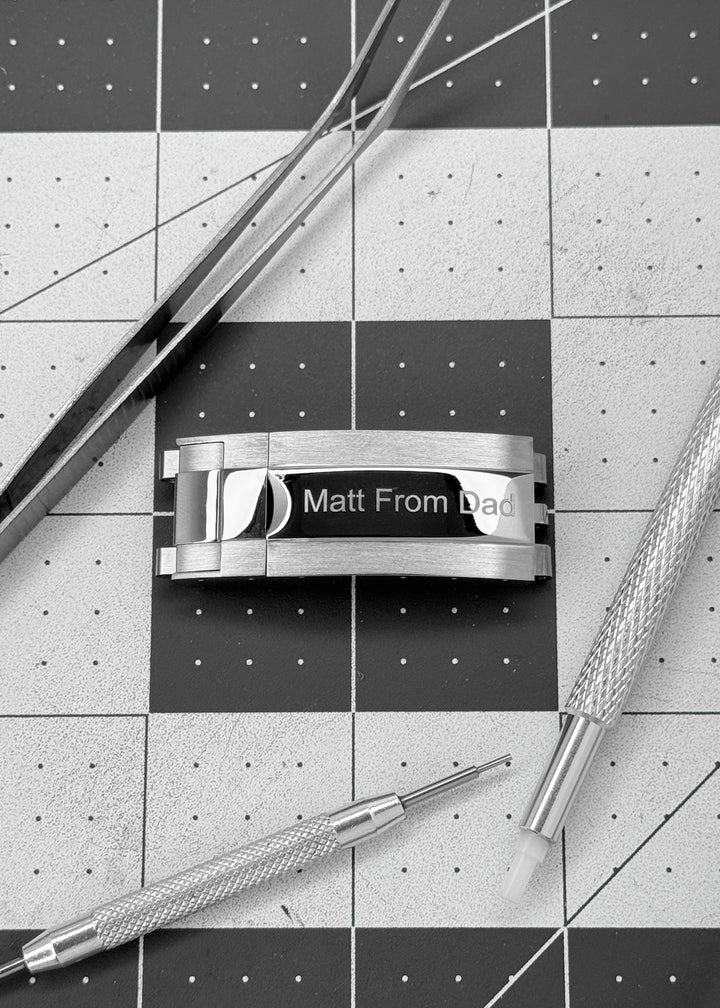 Link or Buckle Engraving