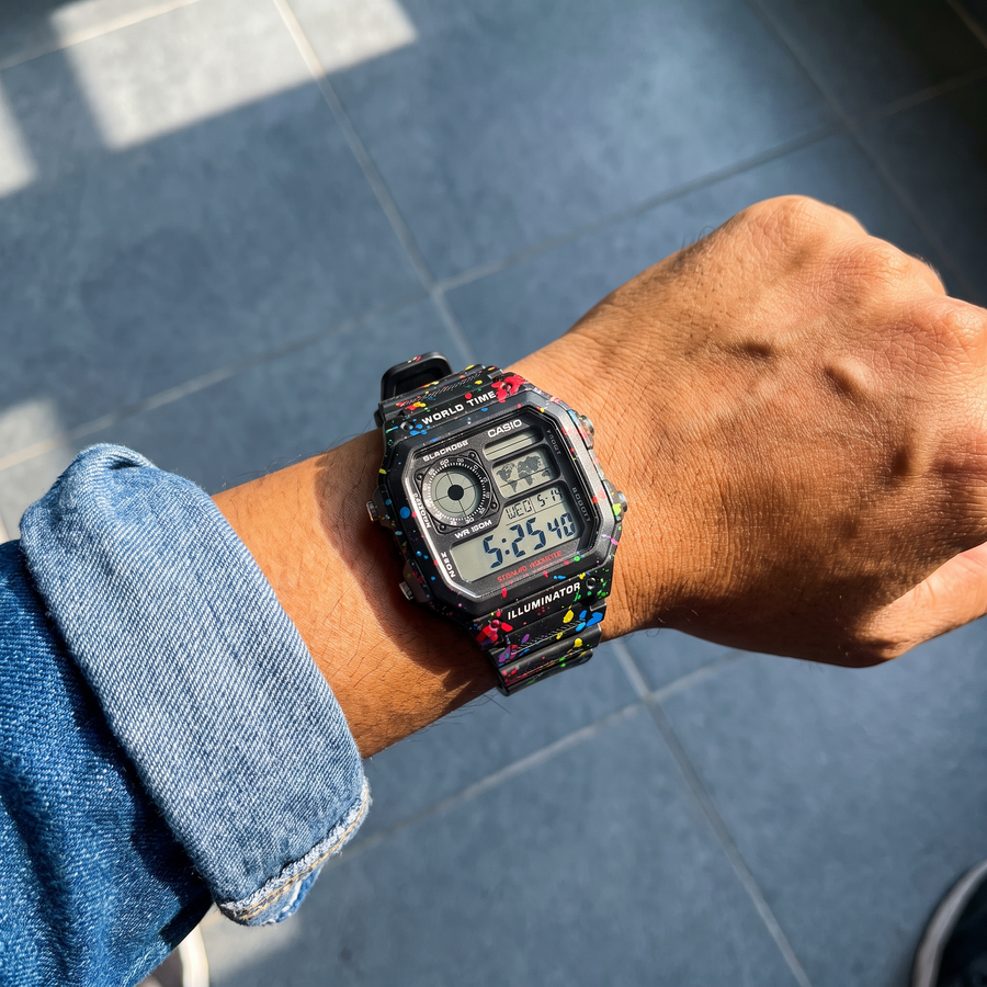 Royale Splatter styled wrist photo 4