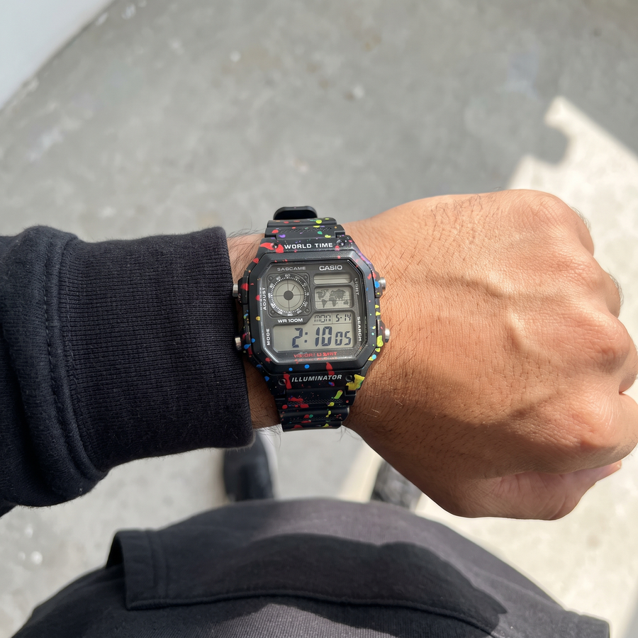 Royale Splatter styled wrist photo 6