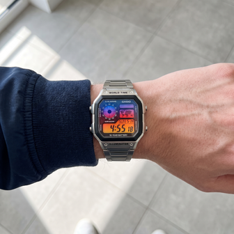 Royale Miami Sunset styled wrist photo 1