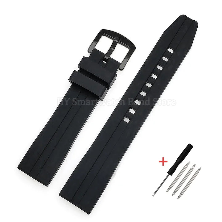 Extended Rubber Strap (9+ Inch Wrist)