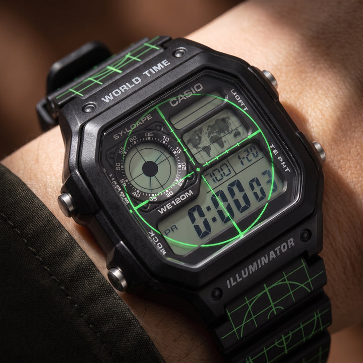 Royale Green Crosshairs